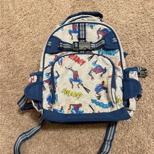 Pottery Barn kids Marvel Spider-Man Mackenzie Glow-in-the-Dark Backpack sz Small